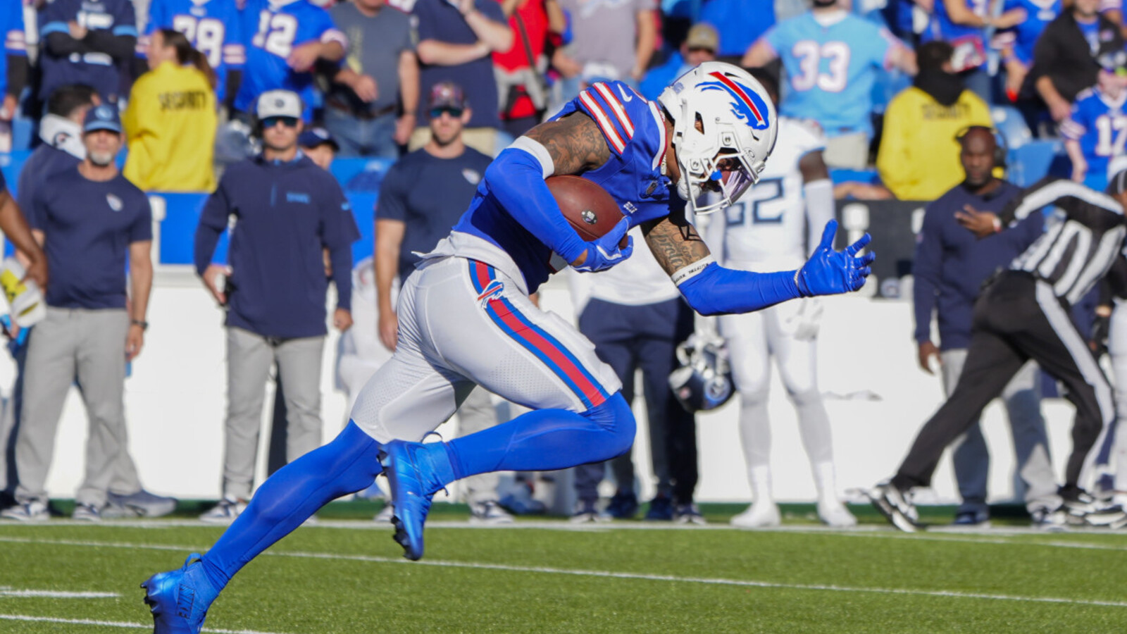 Buffalo Bills' rookie Keon Coleman gets another big win days after