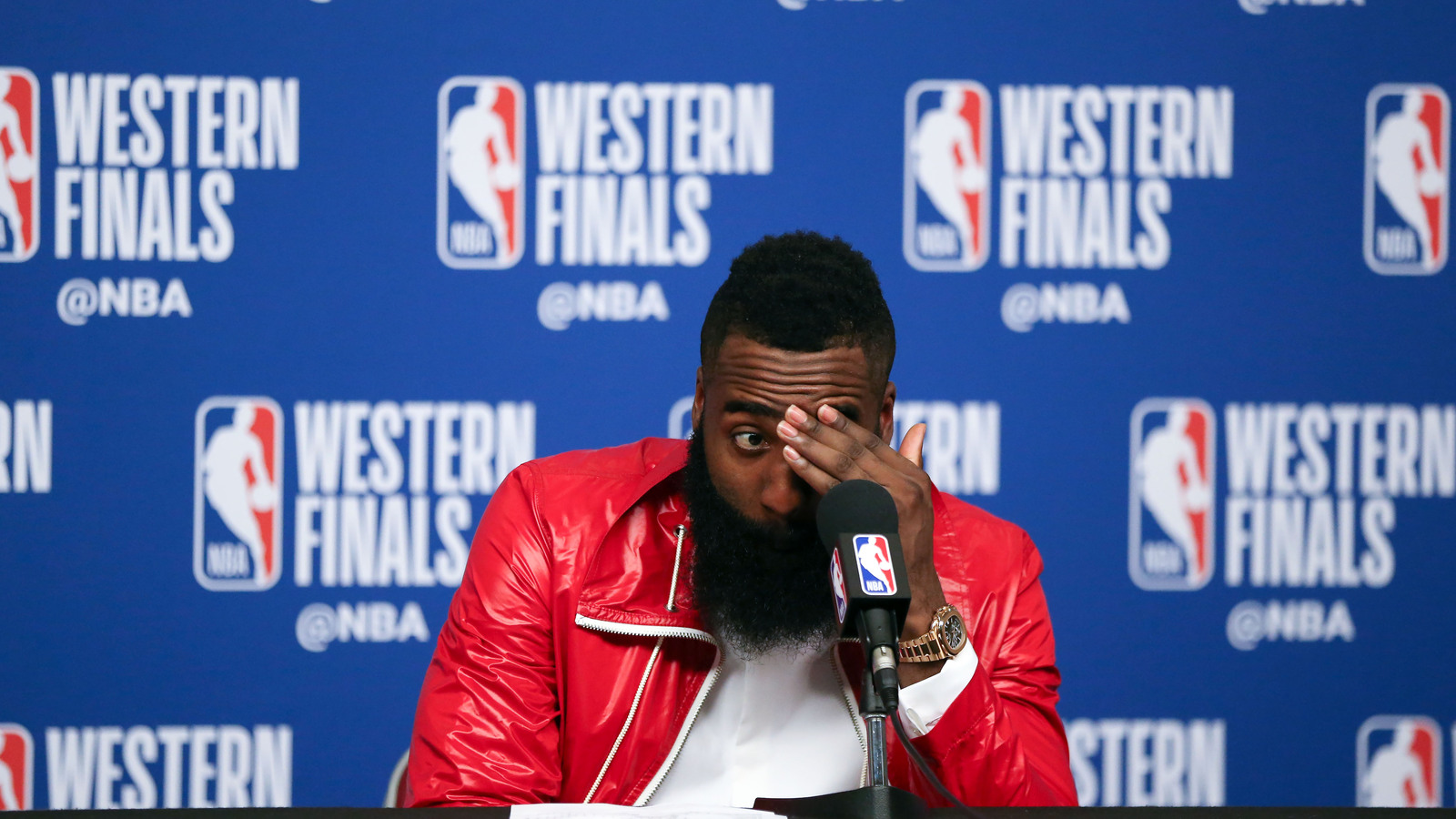 LeBron James recalls Rockets missing 27 three-point shots in a row during 2018 Western Conference Finals
