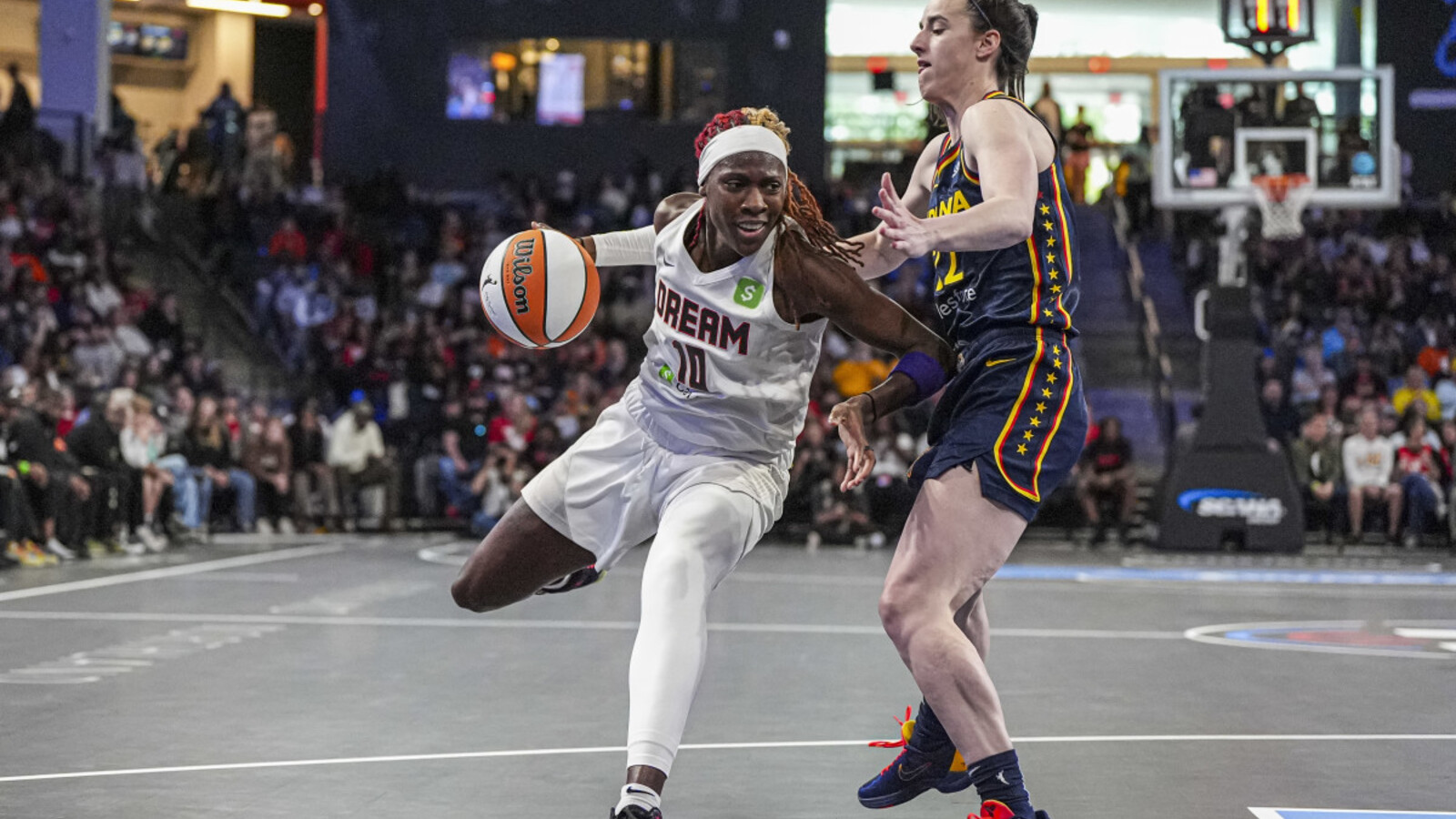 WNBA Rookie Grabs Attention for Blowing Past Caitlin Clark for Basket ...