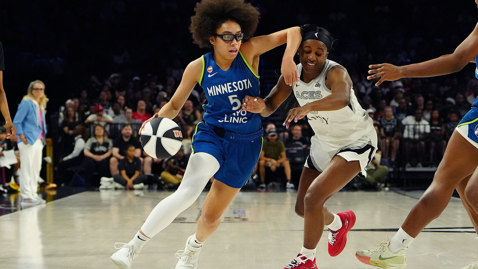 Lynx's Olivia Miles sends ‘fearless' message after career night in Aces loss