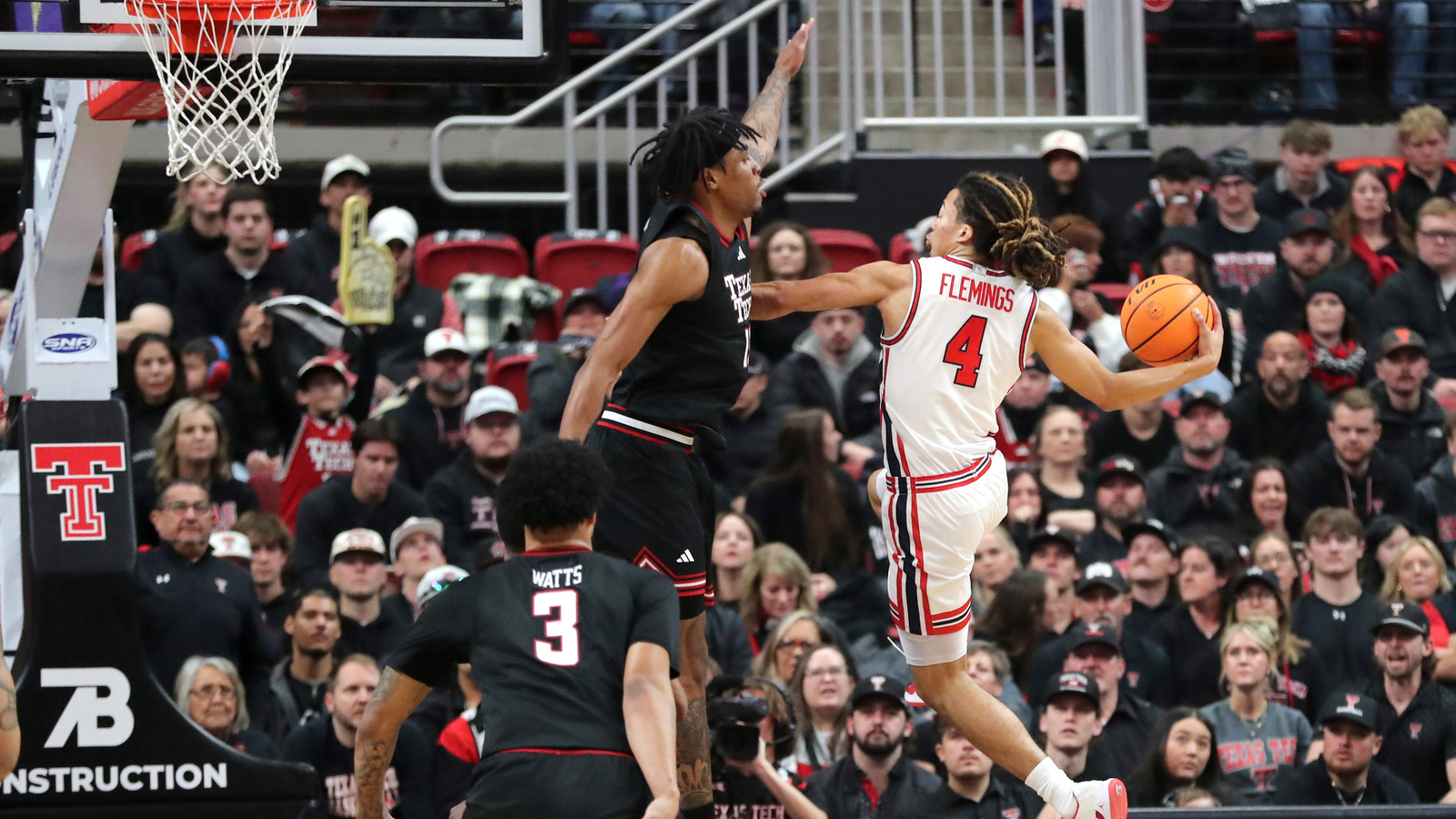 No. 12 Texas Tech spoils record-setting performance from Kingston Flemings in thrilling win over No. 6 Houston