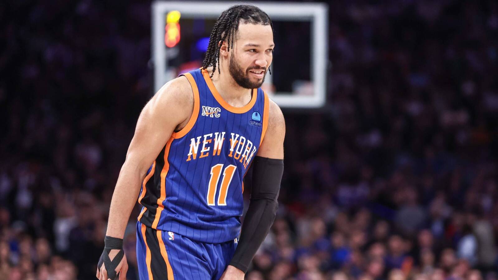 Watch: Knicks’ Jalen Brunson receives MVP chants in road playoff game vs. 76ers