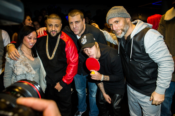 Justin Bieber sports a Toronto Maple Leafs jersey for a wacky game of golf  with DJ Khaled in Miami
