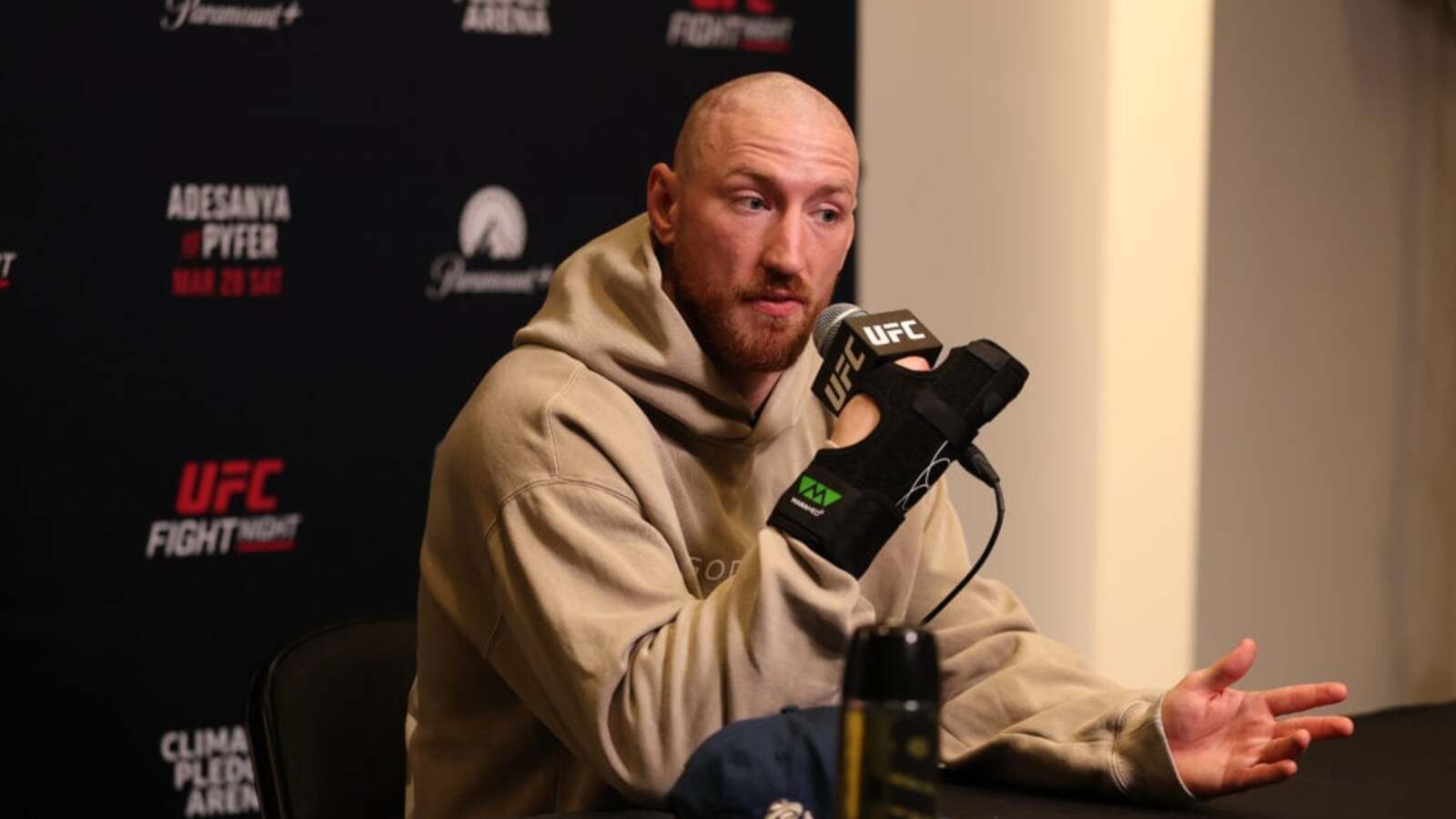 Joe Pyfer provides injury update following UFC Seattle after fighting without hand wraps