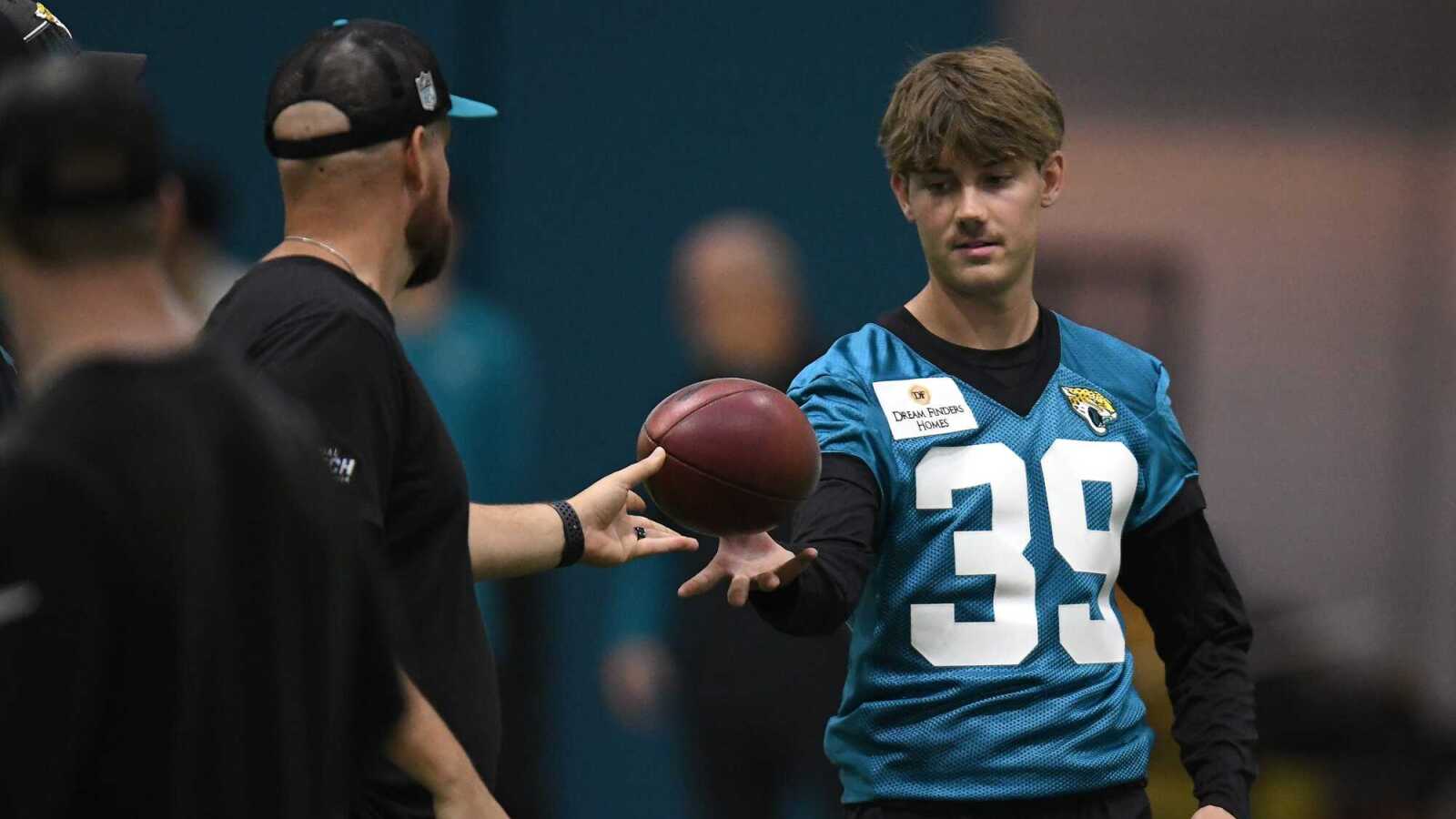 Jacksonville Jaguars kicker Cam Little used the perfect example to ...