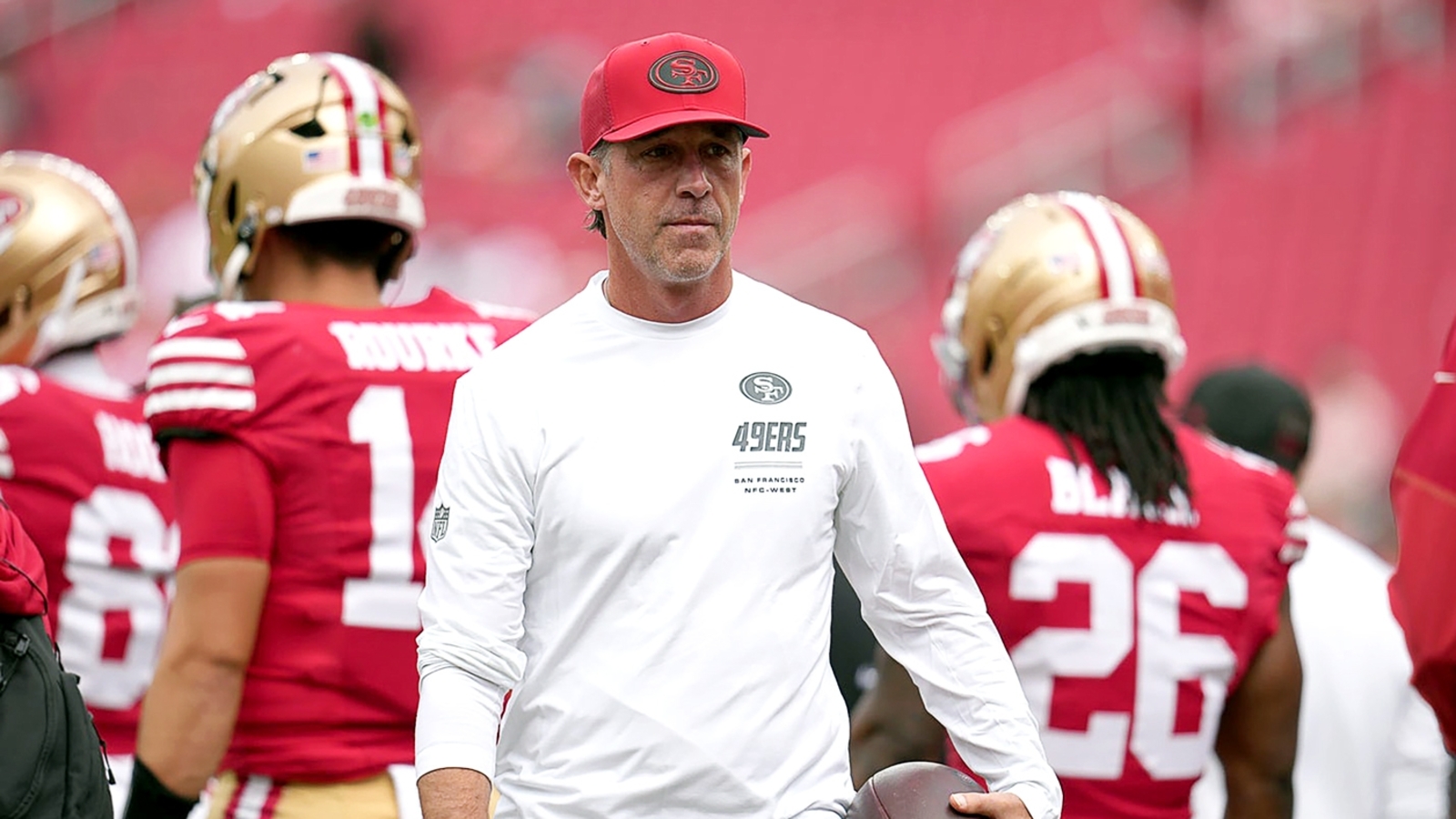 49ers’ Kyle Shanahan addresses Jed York suspension and impact on trades