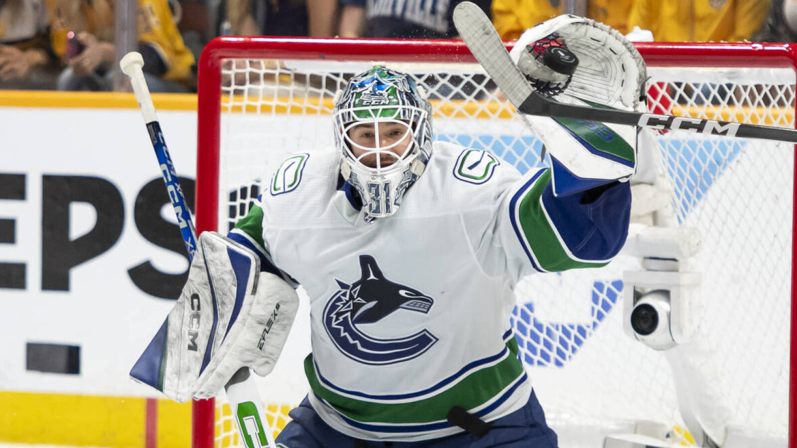Arturs Silovs’ 42 saves lead Canucks past Oilers