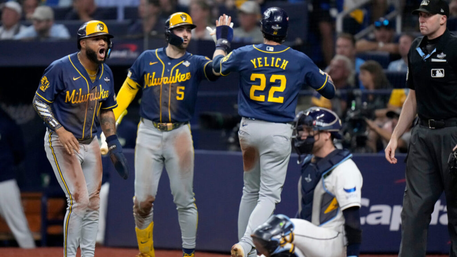 Brewers Explode for 10 Runs to Take Commanding 3-0 World Series Lead!