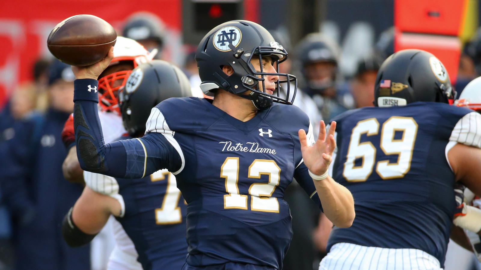 notre dame yankees uniform