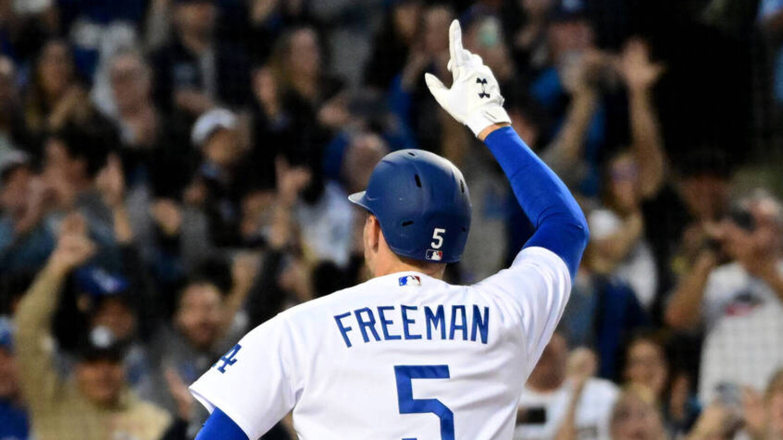 Dodgers' Freddie Freeman homers in first AB vs. former team