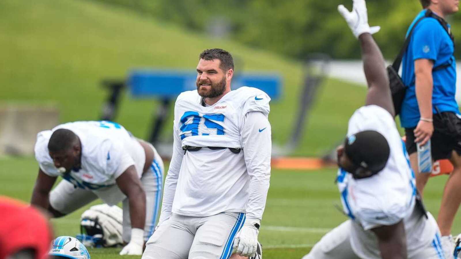 Lions defensive lineman offered to play blocking tight end if they ...