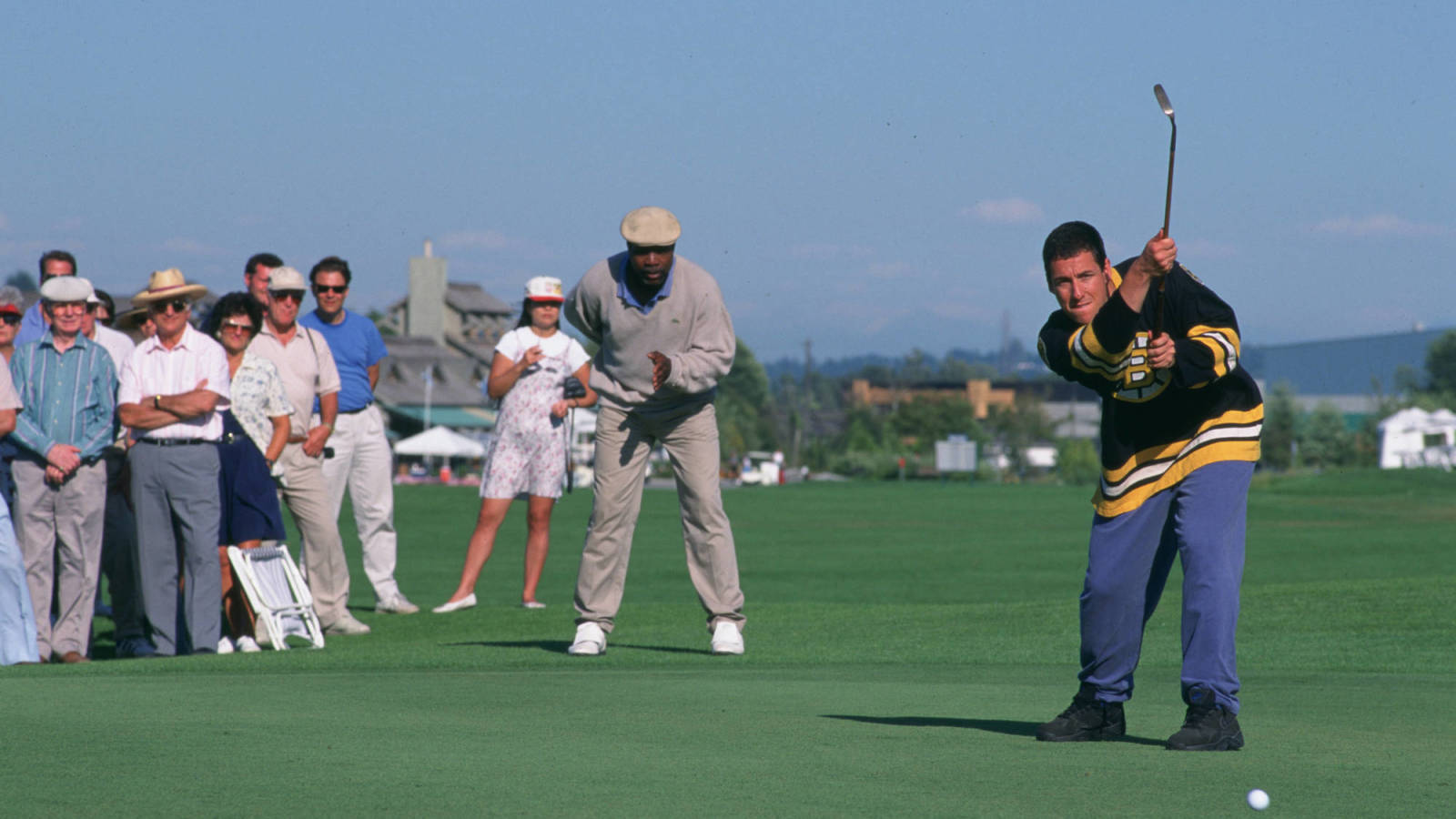 Instant Replay: Adam Sandler Recreates Happy Gilmore Golf Swing 25 Years  Later