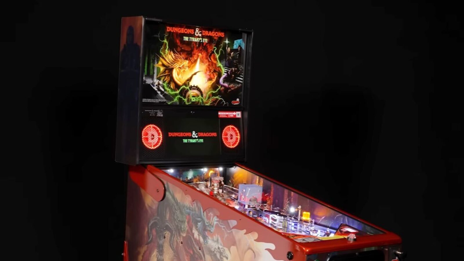 This $7,000 D&D Pinball Machine Packs a Magical Punch | Yardbarker