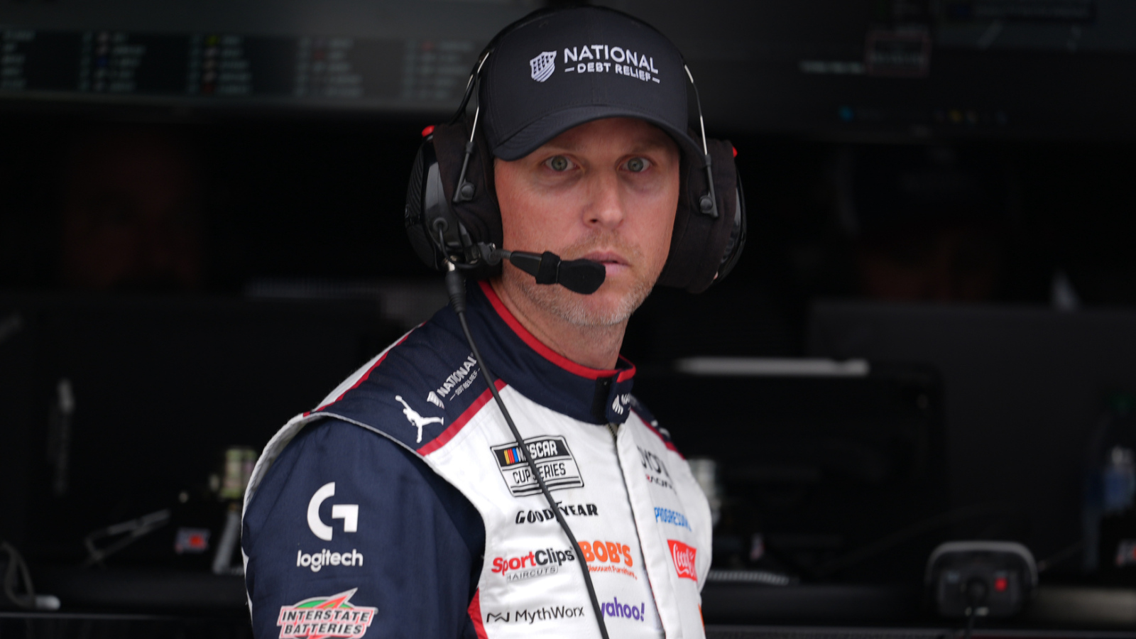 Denny Hamlin won pole for NASCAR Cup race at Michigan but will drop to rear to start race
