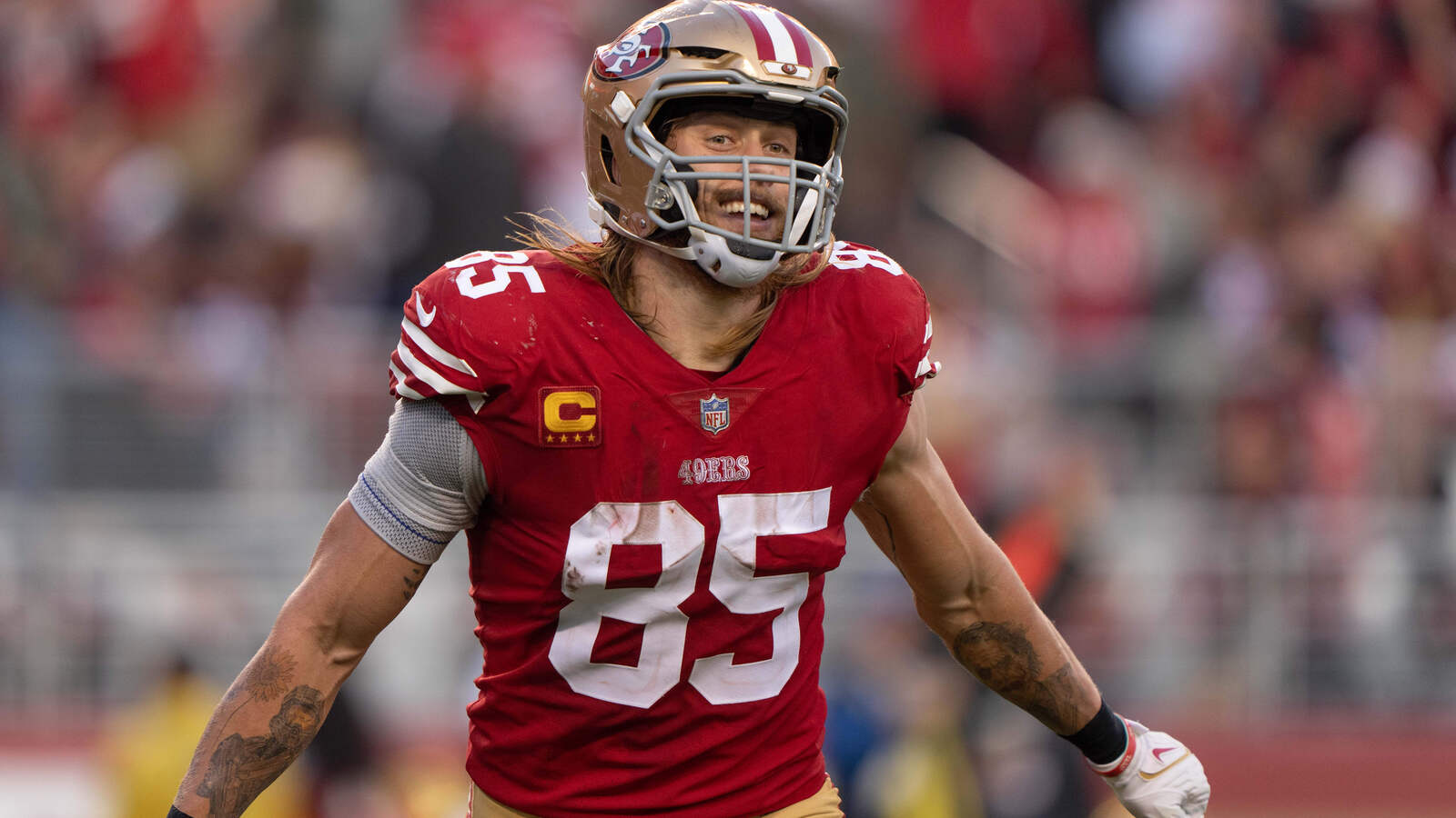 49ers TE George Kittle won’t be ringing in the New Year like everyone else