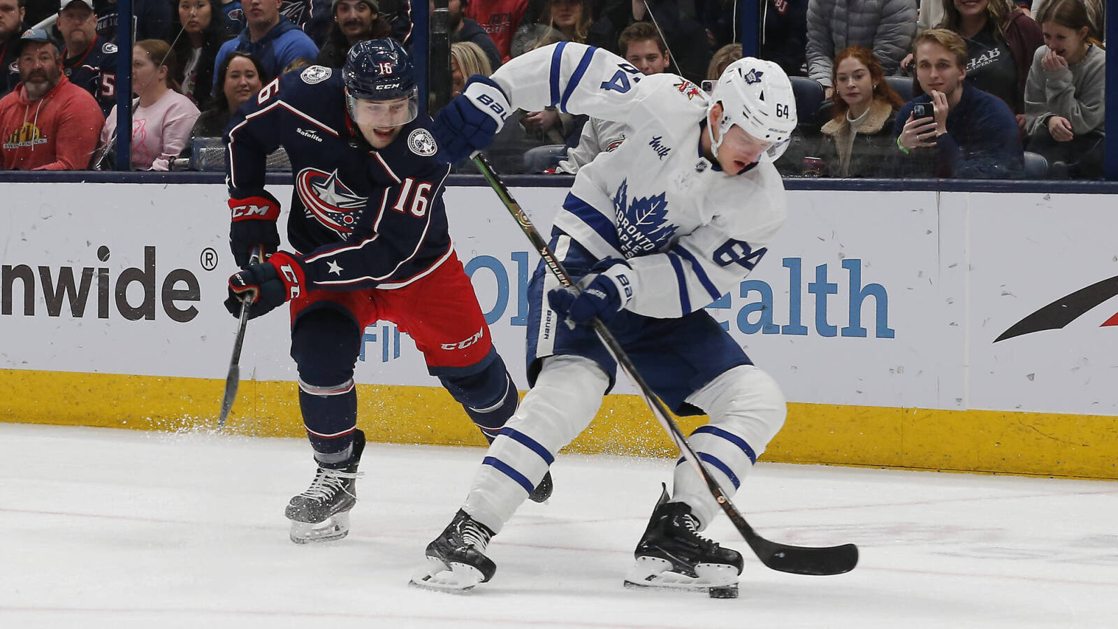 Toronto Maple Leafs forward David Kämpf out of the lineup Monday vs