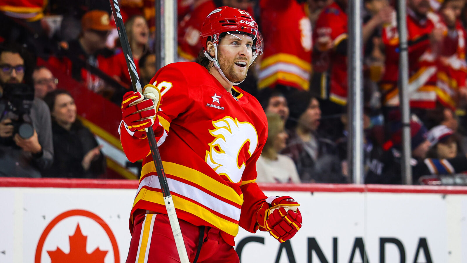 Blake Coleman had another strong season with the Calgary Flames ...