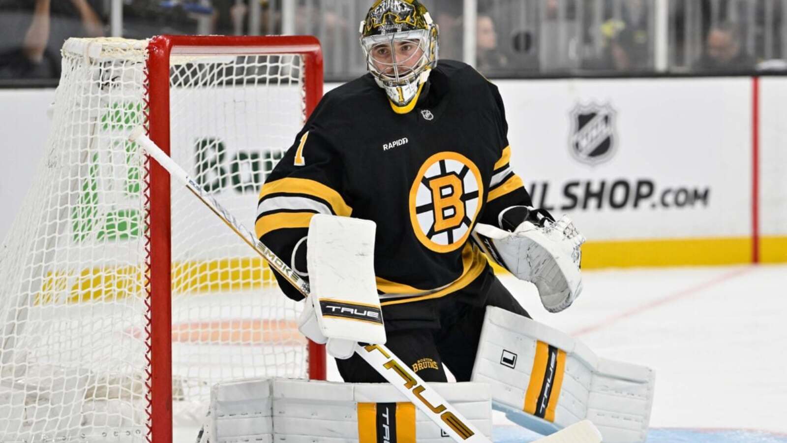 Bruins' Swayman Named Vezina Finalist