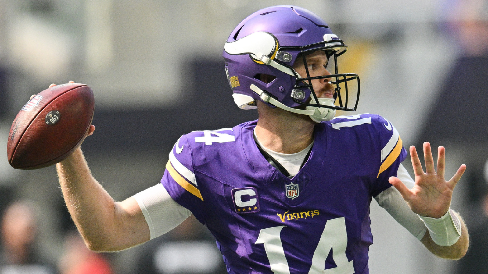 Watch Vikings QB Sam Darnold throws third TD vs. Texans Yardbarker