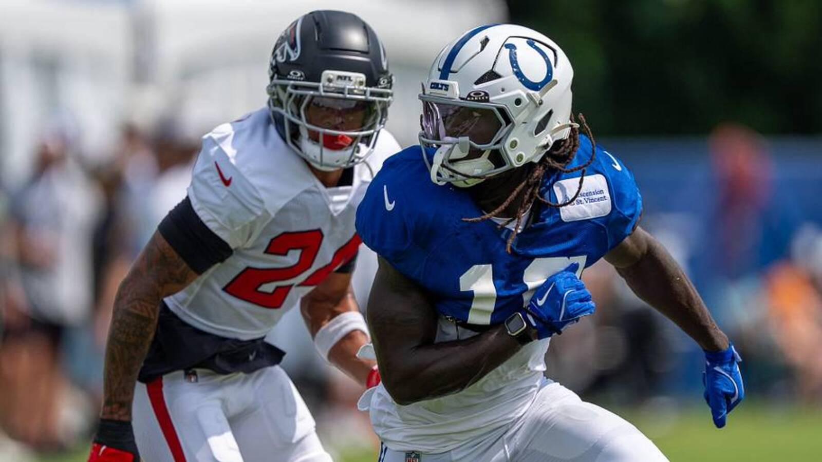 Good and Not So Good From Colts' First Joint Practice With Falcons