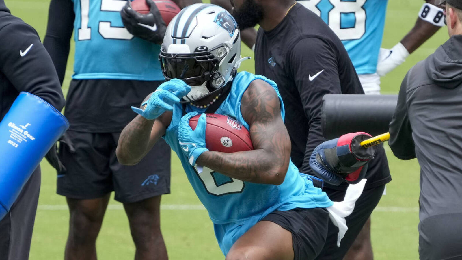 Panthers RB downplays persistent concern about rookie QB Yardbarker