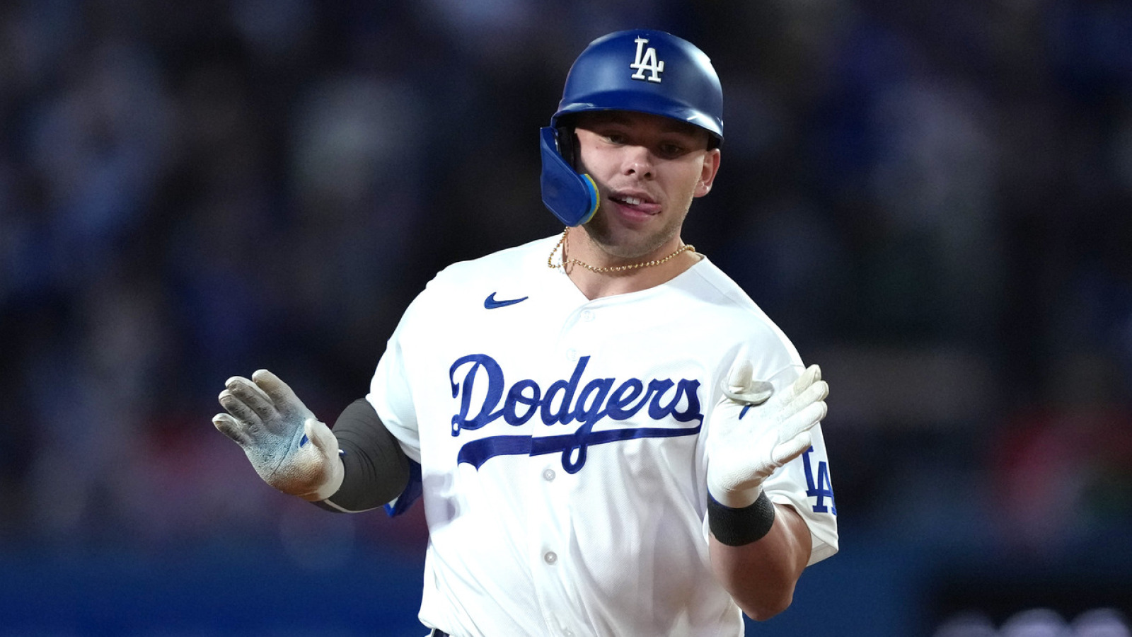 Dodgers’ Dalton Rushing could be forcing a roster dilemma