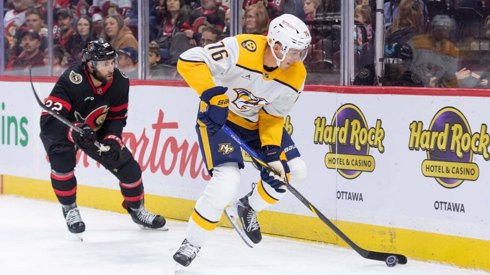 Senators rally from early 2-goal deficit, beat Predators in shootout