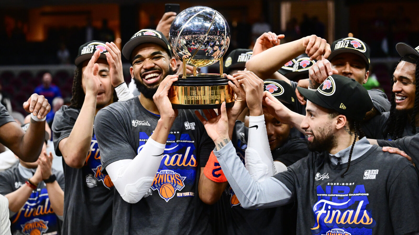 Karl-Anthony Towns' shirt for his Knicks debut foreshadowed the NBA Finals