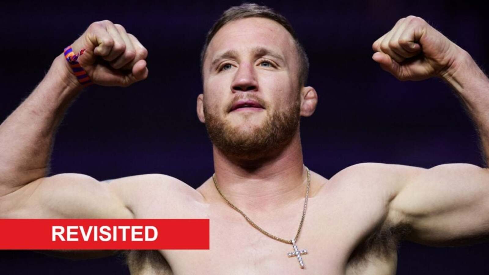 Justin Gaethje earned his nickname before he even knew how to strike thanks to his favored technique