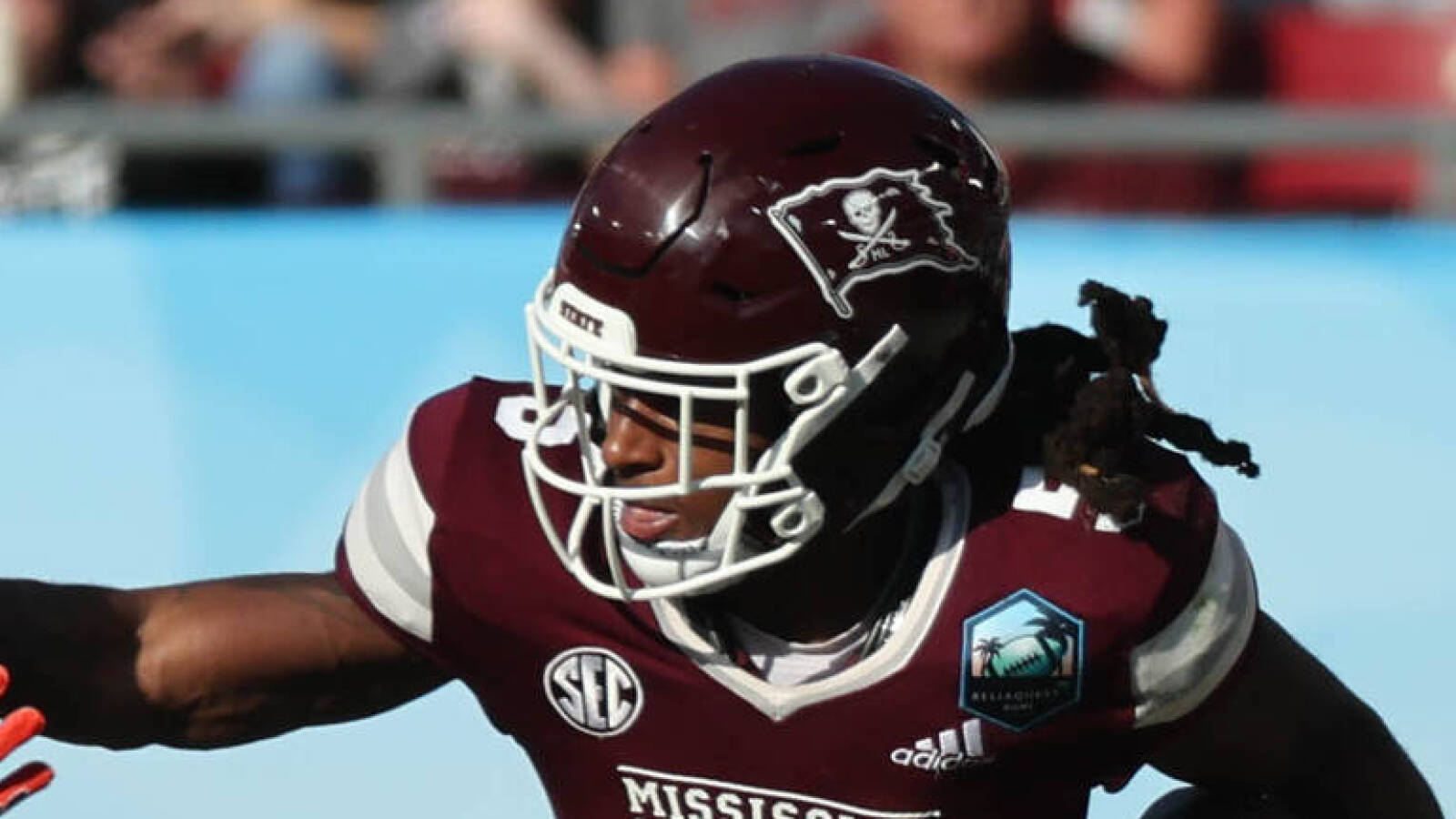 Mississippi State's helmet was the perfect tribute to Leach Yardbarker