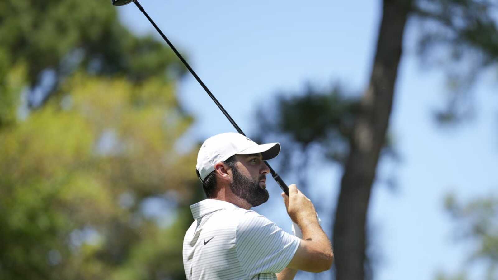 'Bit tired' Scottie Scheffler 6 back of early RBC Heritage lead
