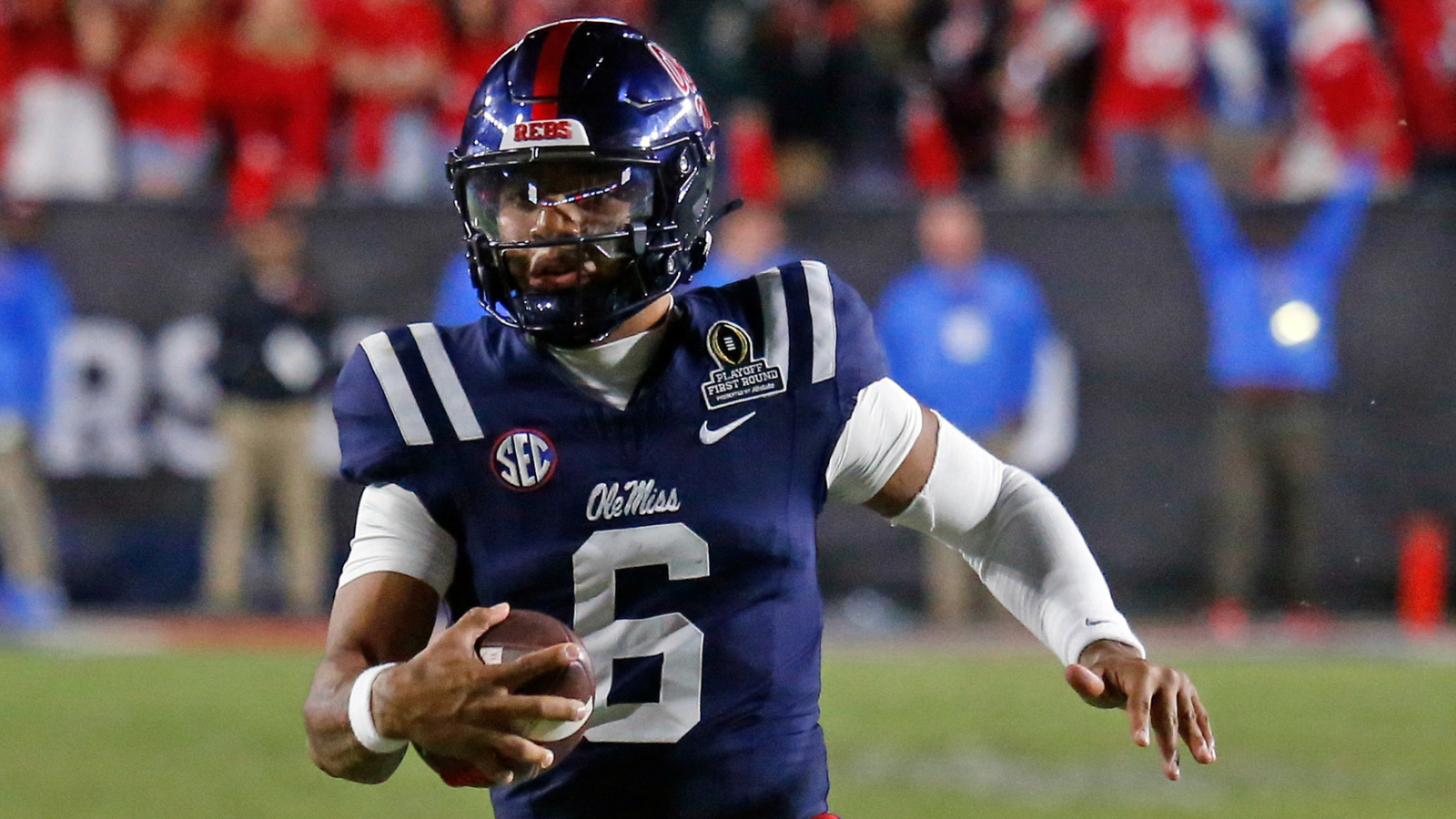 Trinidad Chambliss has bigger concerns than talking to Lane Kiffin about his future