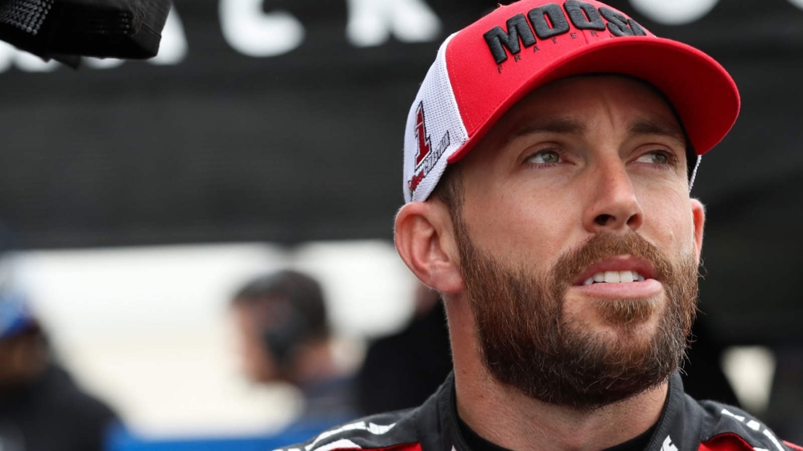 Ross Chastain reacts to getting wrecked by Kyle Larson during Nashville ...