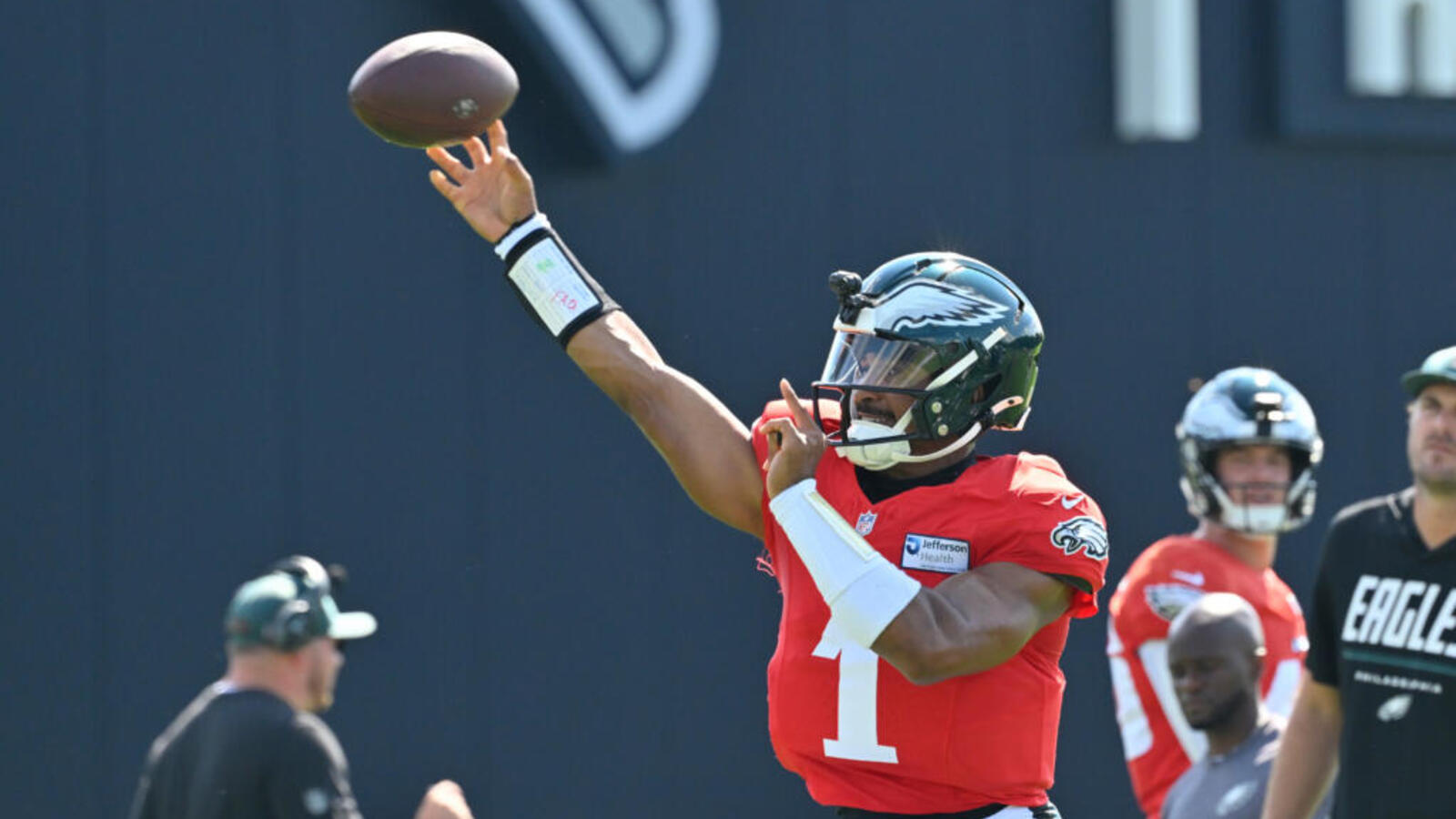 Jalen Hurts Struggles in Joint Practice Against Patriots