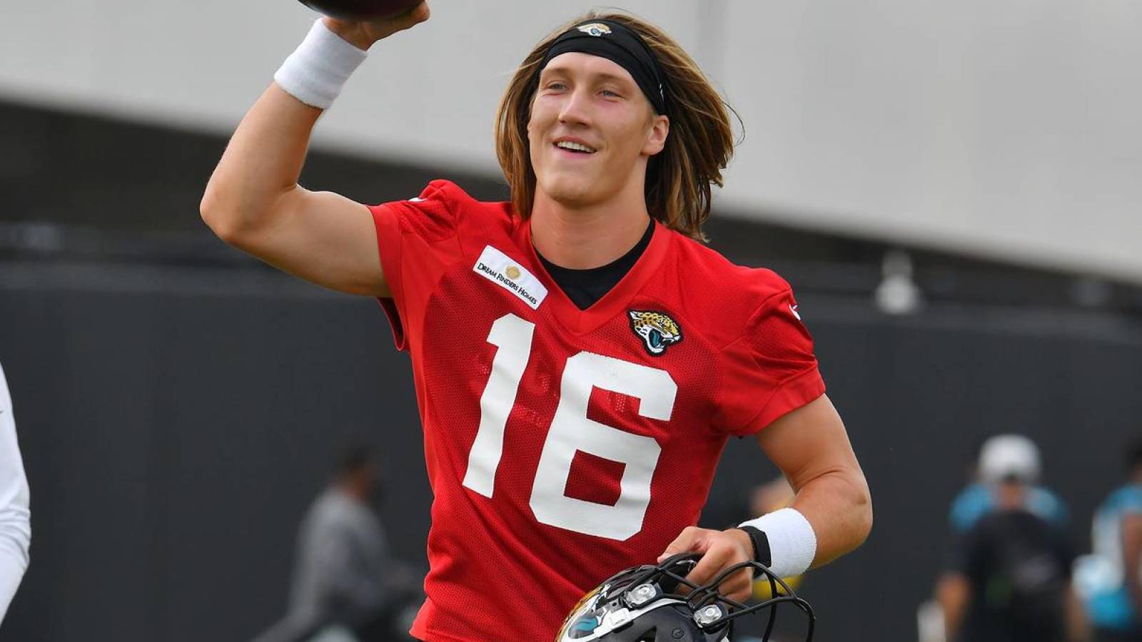 Jaguaro vardas Trevoras Lawrence 1 savaitė Pradedant QB