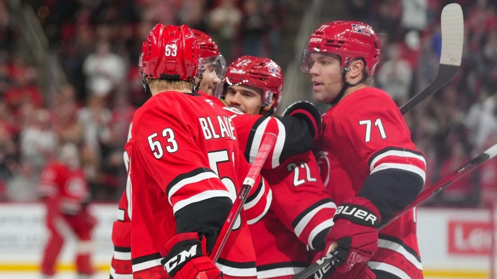 NHL roundup: Logan Stankoven’s hat trick lifts Hurricanes past Canucks