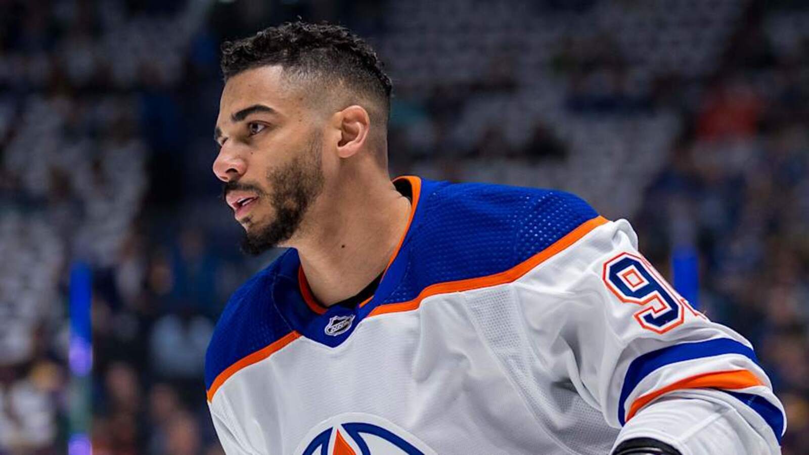 May 8, 2024; Vancouver, British Columbia, CAN; Edmonton Oilers forward Evander Kane (91) skates in warm up prior to game one of the second round of the 2024 Stanley Cup Playoffs against the Vancouver Canucks at Rogers Arena. Mandatory Credit: Bob Frid-Imagn Images Bob Frid-Imagn Images Oilers' Evander Kane Returns to Ice Following Multiple Surgeries Originally posted on Breakaway on SI | By Nick Horwat | Last updated Mar 20, 2025 1:35 PM ET