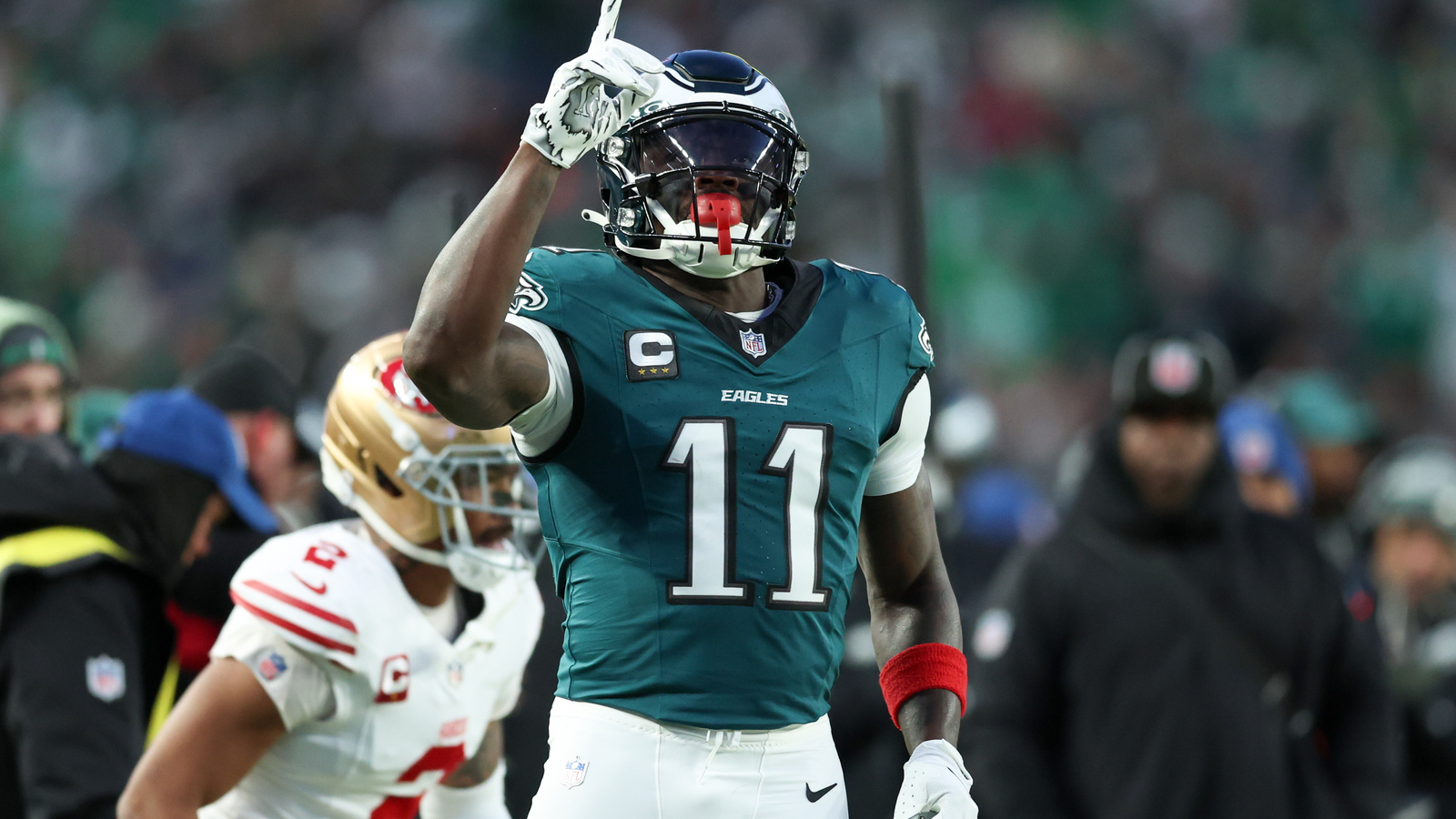 NFC Notes: A.J. Brown, Jaxson Dart, Commanders, Eagles, Giants
