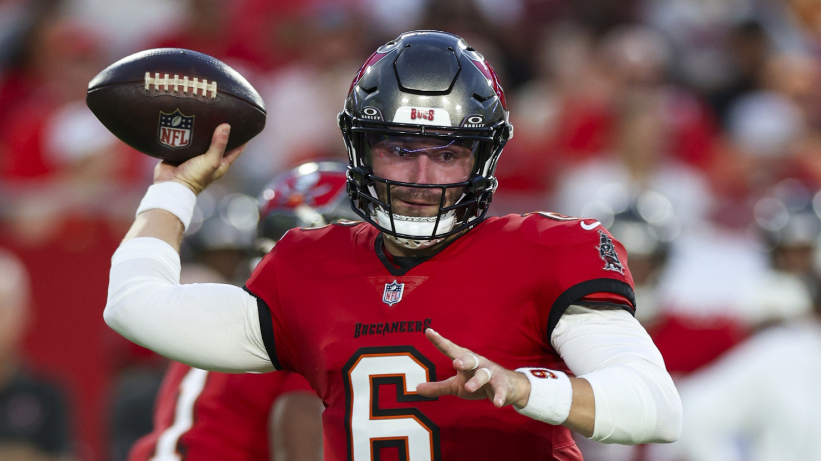 Jon Gruden Predicts Progress in Baker Mayfield's Contract Negotiations