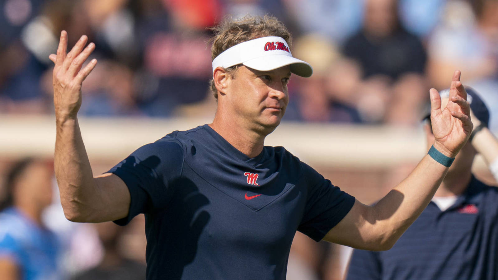 Watch: Lane Kiffin goes wild celebrating Ole Miss' game-winning TD