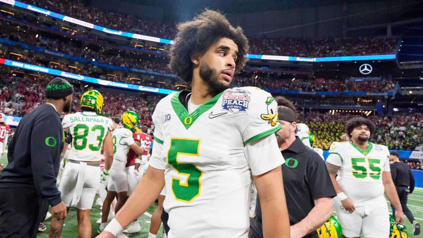 Urban Meyer has solid vision for Dante Moore's NFL future