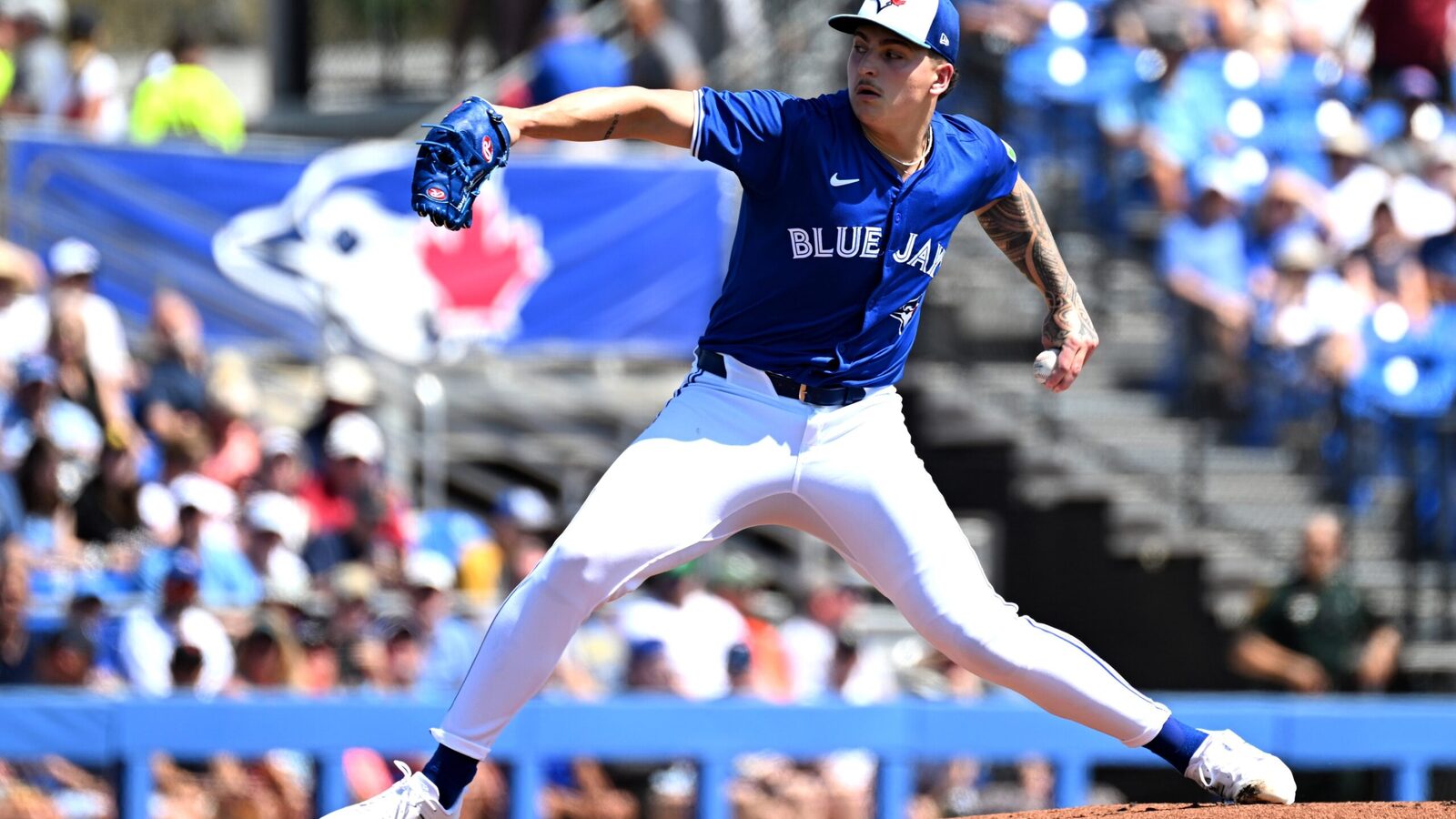 Ricky Tiedemann continues to work out of the Buffalo Bisons bullpen