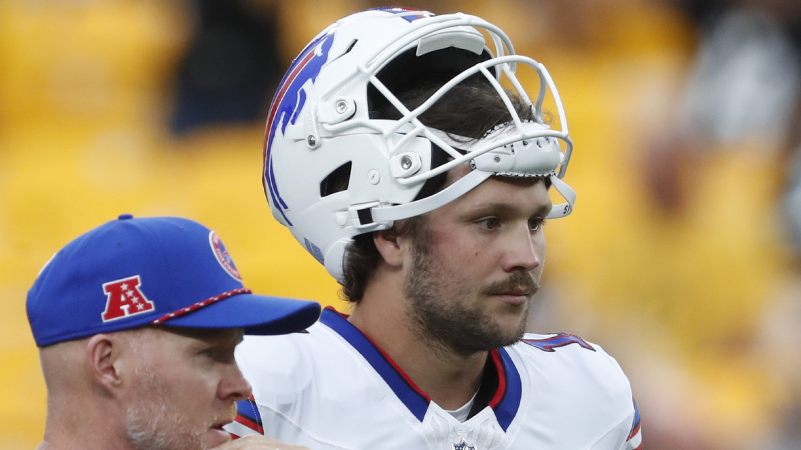 Josh Allen is getting passed in QB market. Does he mind? Yardbarker