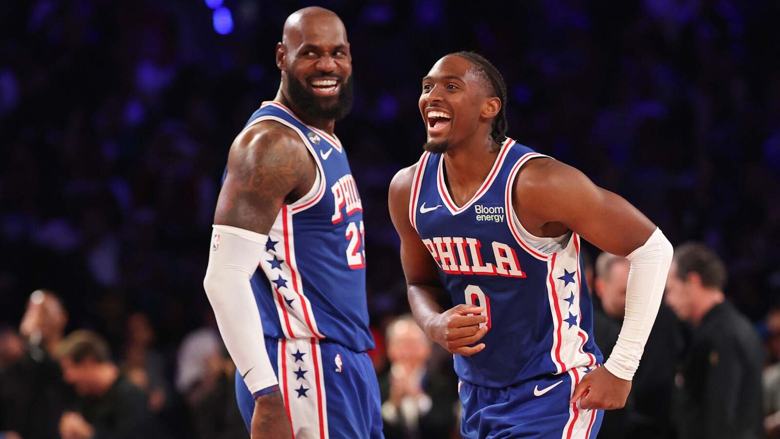 Tyrese Maxey shares what he has now realised about LeBron James after becoming teammates