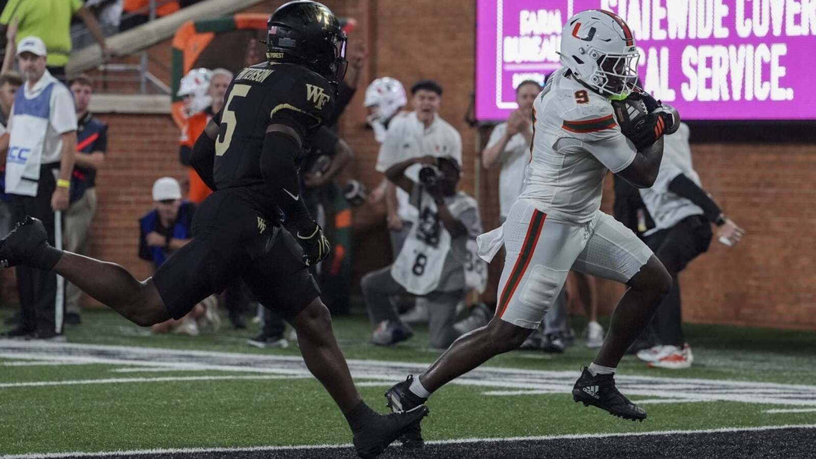 Darian Mensah's record accuracy carries No. 5 Miami past Wake Forest