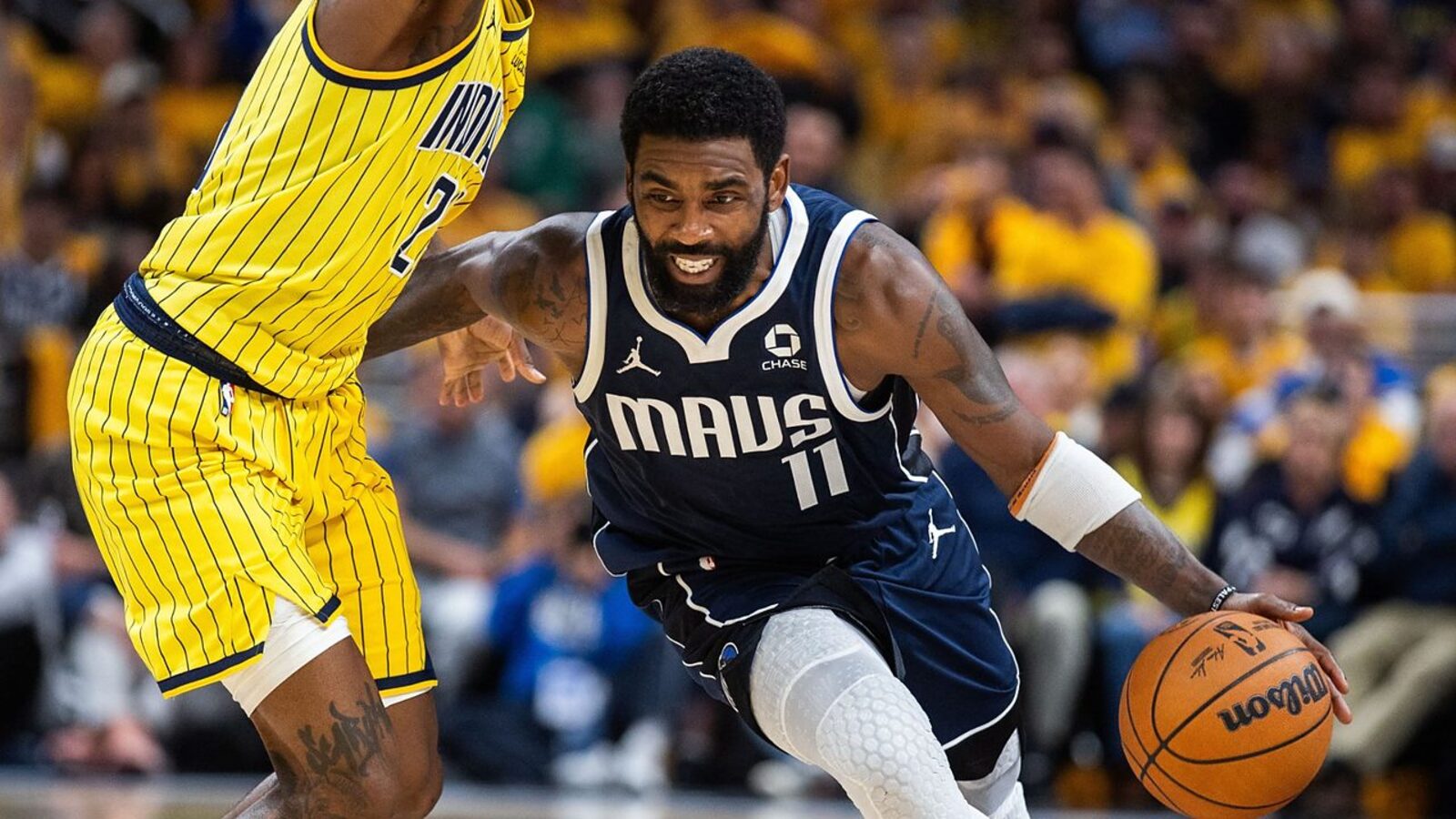 Dusty May Addresses Kyrie Irving Playing Both Nights of Mavericks Back-to-Backs