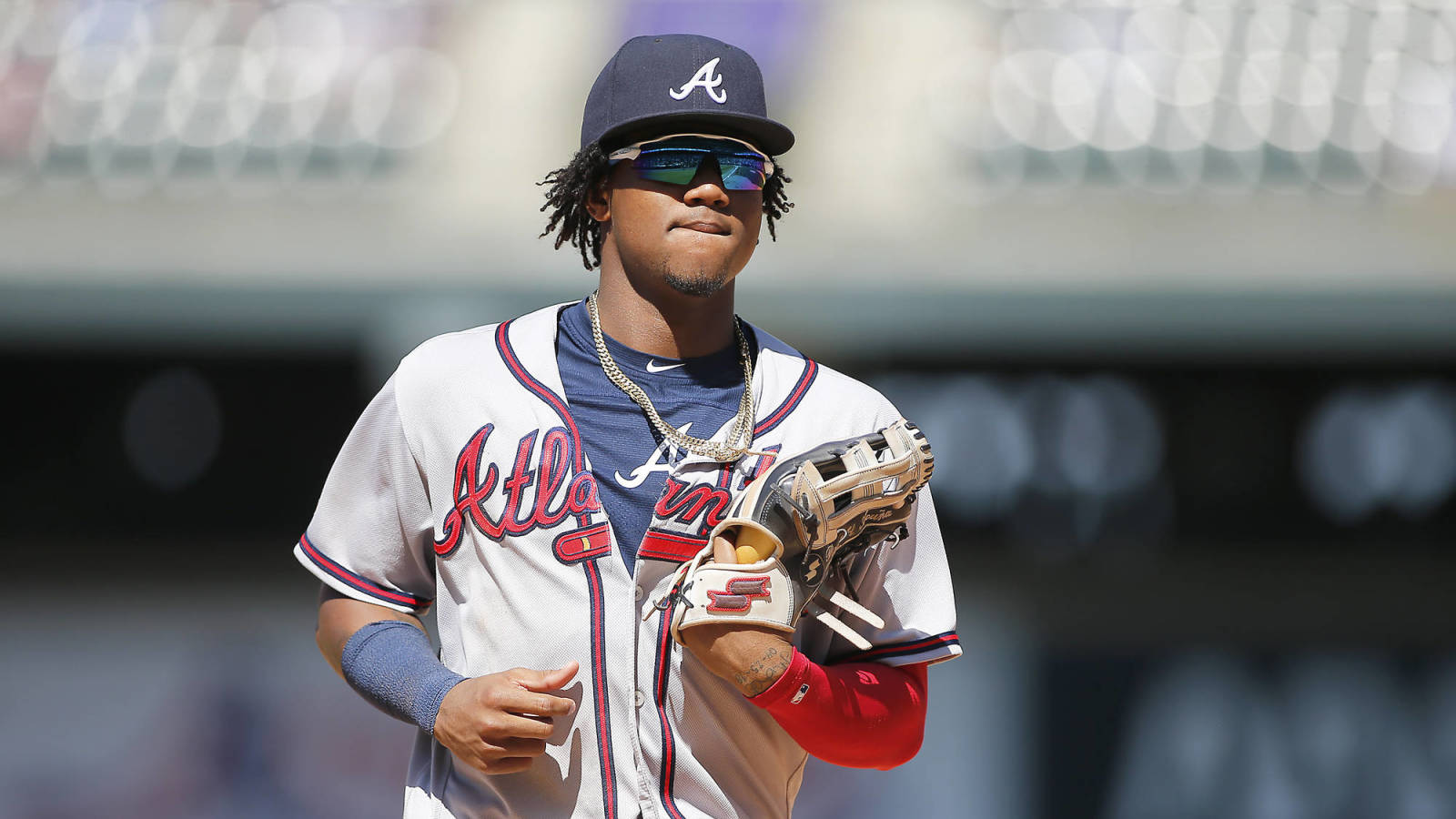 Watch Ronald Acuna Jr. with throw of MLB season Yardbarker