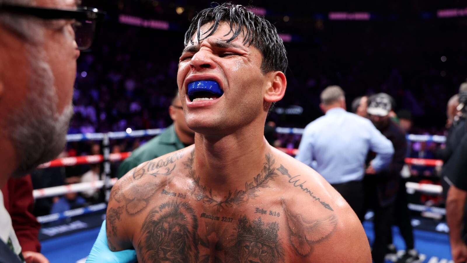 Ryan Garcia loses $100,000 bet to Frank Warren as Mexico knocked out of World Cup by England