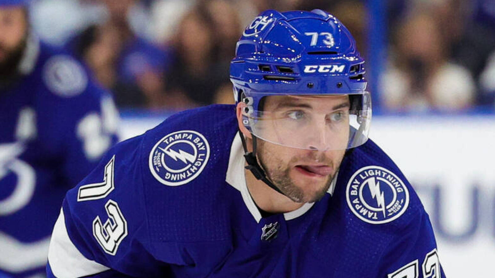 Lightning forward leaves Tuesday's game, unable to return Yardbarker