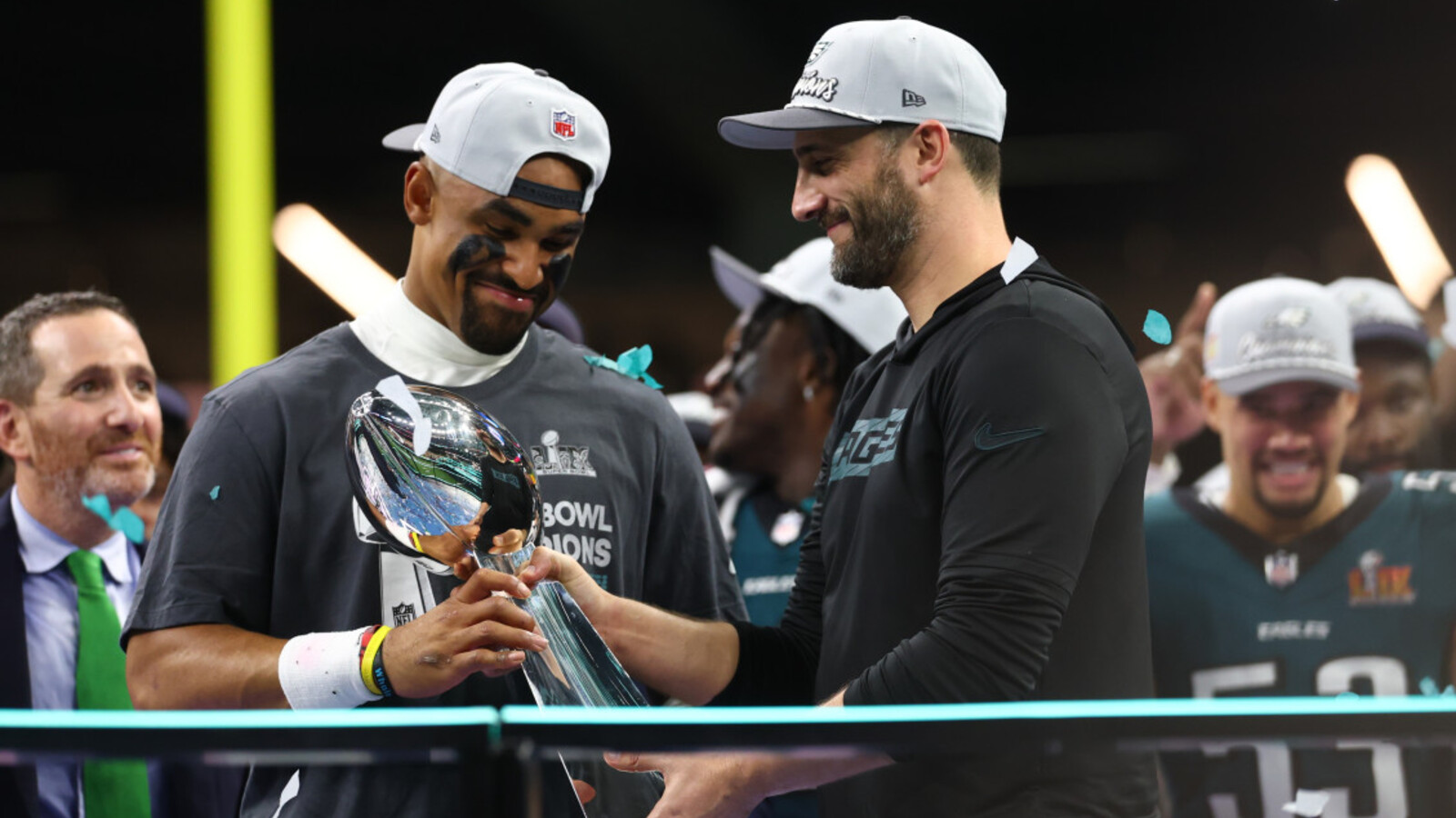 Nick Sirianni’s Message to Kellen Moore Before Eagles' Super Bowl TD ...